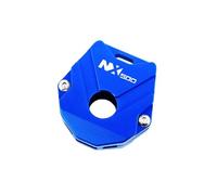 Motorcycle key shell For Hon@&da & NX500 NX 500 N X500 500X Motorcycle Accessories Key Cover Case Shell Keychain Keyring Chain Holder(Blue)