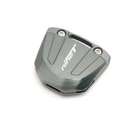 Motorcycle key shell For NINET NINE T Aluminum Key Cover Case Shell Protector Accessories NineT Motorcycle CNC Keychain(Titannium)