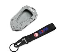 Motorcycle key shell For Sym Joymax Z GTS 125i 250i 300 Z300 F300 Husky Adv150 Moto Remote Control Key Cover Shell Case Protection Kyechain Keyring(1 Set Titanium)
