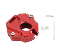 Motorcycle Key Shell Metal CNC Solid Replacement for CB650R CBR650R 2020 + , Stylish Durable Cover - High Hardness Wearproof Material, Easy Installation for Riders (Red)