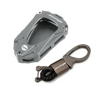 Motorcycle Key Shell Protective Case For Sy@&m Joymax Z GTS 125i 250i 300 Z300 F300 Husky Adv150 Motorcycle Remote Control Key Cover Shell Case Keyring(1 Set B Titanium)