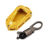 Motorcycle Key Shell Protective Case For Sy@&m Joymax Z GTS 125i 250i 300 Z300 F300 Husky Adv150 Motorcycle Remote Control Key Cover Shell Case Keyring(1 Set B Gold)
