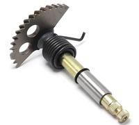 Motorcycle Kick Start Gear Shaft Gear Spring Gasket Bush For Scooter Parts L-FAN Engine Gy6 125 150 125cc 150cc 152QMI 1P52QMI(158mm)