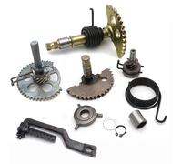 Motorcycle Kick Start Gear/ Shaft /Gear Spring /Gasket/ Bush For Scooter Parts Lifan Engine Gy6 50 125 150cc Moped 139qmb Taotao