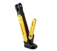 Motorcycle Kickstand, Adjustable Motorcycle Kickstand CNC Aluminum Alloy Side Stand Leg Prop Motorbike Parts, Universal