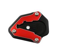 Motorcycle Kickstand Extender For Ducati For 848 1098 1198 All Year Motorcycle CNC Kickstand Extension Plate Foot Side Stand Enlarger Pad Support Plate Foot Side Stand Extension(2)