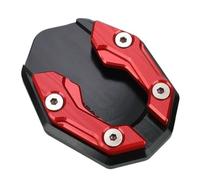 Motorcycle Kickstand Extender For YA&MAHA MT15 MT125 MT-15 2015-2025 Foot Side Stand Extension Enlarger Support Plate Pad Motorcycle Kickstand(For MT125 Red)