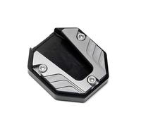 Motorcycle Kickstand Extender Support Motorcycle Stand Extender Foot Side Stand Extender For X Max Ryker Africa Twin Motorcycle Accessories Fender Pad(Titanium)