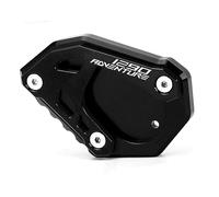 Motorcycle Kickstand Extension Fit For 1290 Adventure 2014 2015 2016 | 1290 Adventure R 2016-2021 2022 2023 FootSide Enlarge Plate FootStand Enlarge Pad Accessories Black