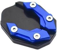 Motorcycle Kickstand Extension Pad For Honda EM 1 e, Aluminum Anti-Slip Side Stand Enlarger Support Plate,C Blue