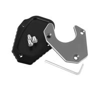 Motorcycle Kickstand Extension Plate Side Stand Support Enlarger Pad For CRF 250L 250 Rally CRF250L CRF250 RALLY(Titanium-No logo)