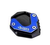 Motorcycle Kickstand Foot Enlarger Side Stand Pad For Transalp 750 XL750 2023 2024 2025 Extension Side Stand Plat Enlarge Support Plate(BLUE)