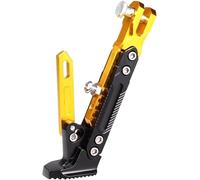 Motorcycle Kickstand Foot for Peugeot JetForce 50 125 2007 2008 2009,Aluminum Foot Kickstand Support Adjustable Side Stand Dirt Bike Holder Tripod Parking Accessories,Yellow