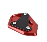 Motorcycle Kickstand Foot Side Stand Extension Pad For Rebel CMX 1100 2021-2024 Support Plate Accessories Increase Support Area Stability(Rosso)