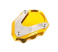Motorcycle Kickstand Foot Side Stand Extension Pad Support Plate Enlarge Stand For R Nine T R NineT Rnine T RNINET 2014-2016(GOLD)