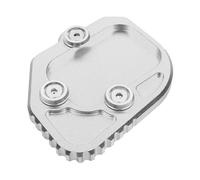 Motorcycle Kickstand Foot Side Stand Extension Pad Support Plate For BMW For C400GT For C400X K51 C400 X GT C 400X For 400GT 2019 2020 2021(Silver)