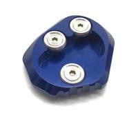 Motorcycle Kickstand Foot Side Stand Extension Pad Support Plate for Yam&aha YZFR6 YZF-R6 2017-2019 Blue Kickstands Extenders