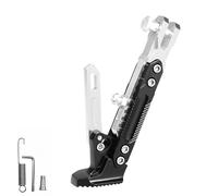 Motorcycle Kickstand Foot Side Stand for Peugeot TKR/Sum Up 2006 2007 2008 2009 2010,Adjustable Side Stand Parking Rack Anti-Skid Enlarged Foot Base Accessories,B