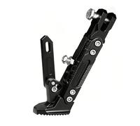 Motorcycle Kickstand for Ducati Monster 1200 2014-2020, Height Adjustable Aluminum Foot Side Support Stand Secure Parking Stabilizer Accessories,A/Black