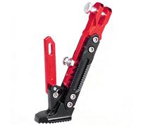 Motorcycle Kickstand for Ducati Monster 900 i.e. 2000-2002, Height Adjustable Aluminum Foot Side Support Stand Secure Parking Stabilizer Accessories,A/Red
