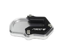 Motorcycle Kickstand For F900R F900XR F900 R XR F 900R 900XR 2019 2020 Extension Pad Side Stand Enlarger Plate(Black)