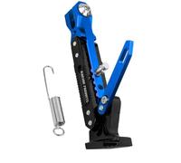 Motorcycle Kickstand for Honda CRF 110 F 2013-, Adjustable Aluminium Side Stand, Anti-Slip And Durable,Blue