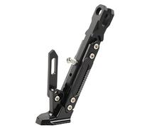 Motorcycle Kickstand for Kawasaki W 800 2019-2023, with Anti-Slip Widened Base, Adjustable Nonslip Side Parking Foot Support Side Stand Replacement,Black