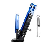 Motorcycle Kickstand for Piaggio Liberty 125 2005-2023, Adjustable Foot Side Support Parking Kickstand Parking Foot Support Modification Accessories,A Blue