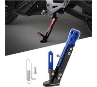 Motorcycle Kickstand for Suzuki Boulevard C50T, Kickstand Aluminium Side Stand Replacement Widened Base Foot Support Parking Modified Nonslip,A Blue