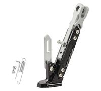 Motorcycle Kickstand for Topbox Cover CV347, Aluminum Kickstand Adjust Holder Modified Holder Kickstand Motorcycle Accessories,D/Silver