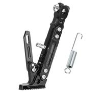 Motorcycle Kickstand Motorcycle Kickstand Parking Kick Stand Bracket Foot Side Supportor Crutch Holder Dirt Bike Motorbike Accessories Universal(Black)