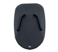 Motorcycle Kickstand Pad 1PC Black Universal Motorcycle Side Stand Motor Kickstand Non-slip Plate Extension Support Foot Pad Base Kick