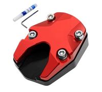 Motorcycle Kickstand Pad - 2.91 Inches Sinking Plate Support | Aluminum Kickstand Pad | Raised Edge Base For Stable Parking & Anti-Tip Support In Multiple Color Options