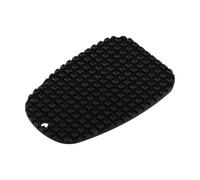 Motorcycle Kickstand Pad 90x60mm Non-Slip Plastic Support Plate | Prevents sinking in hot pavement sand for gravel Lightweight fits most motorcycles Black color