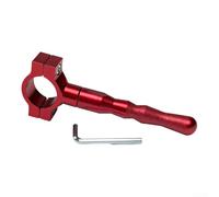 Motorcycle Kickstand Pad Aluminium Side Stand Enlarge Foot Pad for Mud Grass Parking Tool Red Silver Black Gold Blue(Red)