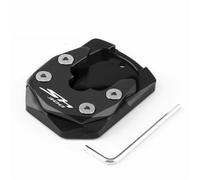 Motorcycle Kickstand Pad CNC Side Stand For HONDA SH125 SH150 SH300 SH350 SH 125 300 150 350 2003-2025 Accessory(Black-SH300)
