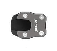 Motorcycle Kickstand Pad Fit Use For HONDA PCX125 PCX150 PCX 125 150 2017-2021 Motorcycle CNC Foot Side Stand Pad Plate Enlarger Support Extension(Titanium)