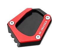 Motorcycle Kickstand Pad For BMW K1600GT K1600GTL K 1600 GT GTL 2017-2022 Motorcycle Accessories CNC Side Stand Enlarge Extension Kickstand (Color : 1)
