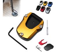 Motorcycle Kickstand Pad,Motorcycle Kickstand Shoe,Motorcycle Kickstand Plate,Motorcycle Kickstand Foot Side Stand Extension Pad Support Plate,Kickstand Foot Plate Extender Accessories (E)