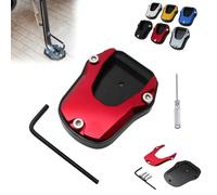 Motorcycle Kickstand Pad,Motorcycle Kickstand Shoe,Motorcycle Kickstand Plate,Motorcycle Kickstand Foot Side Stand Extension Pad Support Plate,Kickstand Foot Plate Extender Accessories (C)