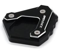 Motorcycle Kickstand Pad Motorcycles For BMW G310GS G 310GS 2017 2018 Motorcycle CNC Accessories Kickstand Extension Foot Side Stand Pad Frame(Black)