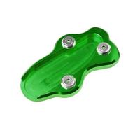 Motorcycle Kickstand Pad Stand Suitable for 2006-2016 VN 900 VN900 2010-2015 Side Bracket Extension Plate Side Pad Support Plate Fuel Tank Protection(Green)