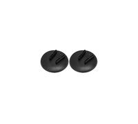 Motorcycle Kickstand Pad Support Pad Side Stand Extension Padblack2pcs