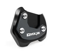 Motorcycle Kickstand Pads For Honda Rebel CMX300 CMX500 CMX 300 500 All Years Motorcycle Kickstand Extension Foot Side Stand Enlarger Support Plate Pad(10)