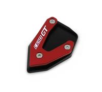 Motorcycle kickstand pads Motorcycle Aluminum Foot Side Stand Extension Kickstand Enlarger Pad Support Plate For B&M&W C600 SPORT C650GT C 650 GT 2012-2023