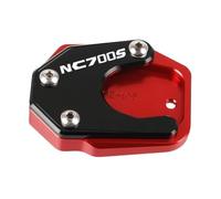 Motorcycle Kickstand Pads Motorcycle Kickstand Foot Side Stand Extension Pad Support Plate Enlarge For Honda NC700S/X NC700 S NC700X 2012 2013 2014 2015(NC700S logo)