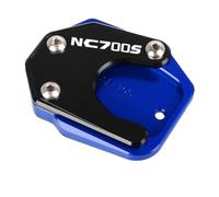 Motorcycle Kickstand Pads Motorcycle Kickstand Foot Side Stand Extension Pad Support Plate Enlarge For Honda NC700S/X NC700 S NC700X 2012 2013 2014 2015(NC700X logo)