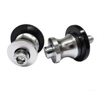 Motorcycle Kickstand Pegs with Aluminum Alloy Material for Better Startup Traction and Stability, Suitable for Modification and Racing Use Across Multiple Terrains (silver)