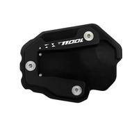 Motorcycle Kickstand Plate Pad Kickstand Foot Side Stand Extension Base Enlarger Plate Pad For CRF1100L CRF 1100 L For Africa Twin Adv Sports 19-2023