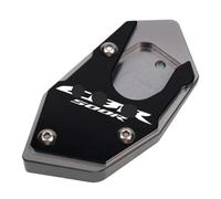 Motorcycle Kickstand Plate Pad Motorcycle Kickstand Foot Side Stand Extension Pad Support Plate Enlarge For CBR500R CBR 500R CBR500 R